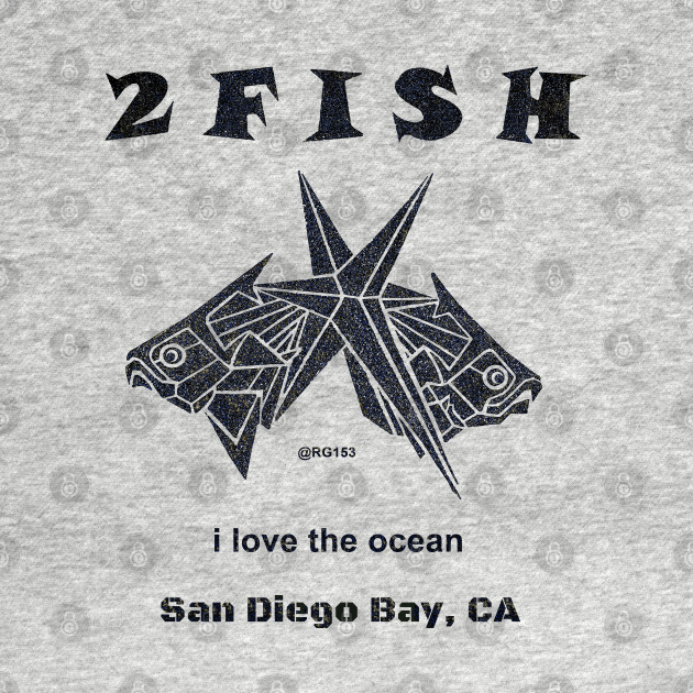 San Diego Bay California; I love the Ocean by The Witness